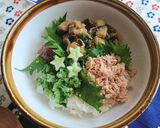 野菜でさっぱり丼作り方5写真