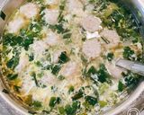 ニラと焼売の中華スープ作り方7写真