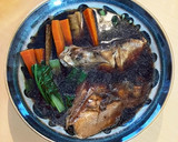 甘くない魚のアラと根菜の煮付け作り方7写真