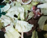 ホットプレートで焼きうどん作り方2写真