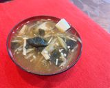 味変！いつもの味噌汁にクリームチーズ作り方1写真