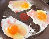 休日の朝食に♫ベーコンエッグマフィン作り方4写真