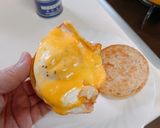 休日の朝食に♫ベーコンエッグマフィン作り方10写真