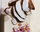 子ども向けベーコンと椎茸のクリームうどん作り方1写真