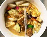 肉無コク旨きな粉梅酢味噌炒味春雨炒め煮作り方14写真