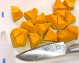 今井家のかぼちゃの煮物作り方1写真