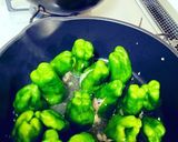 丸ごとピーマンの肉詰め作り方6写真