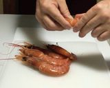 海老のバタークリームパスタ作り方1写真
