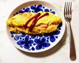 暑い日に…時短簡単レンチンオムレツ作り方7写真