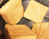 小松菜と厚揚げの炒め物　作り方3写真