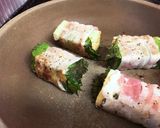 厚揚げの豚バラ巻き作り方4写真