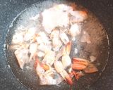 竹輪麩と野菜の煮物　海老の出汁　発酵玉葱作り方4写真