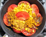 豚ひき肉と夏野菜のトマトキーマカレー作り方6写真