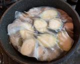 竹輪麩と野菜の煮物　海老の出汁　発酵玉葱作り方7写真