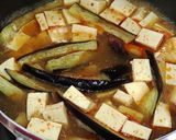 かんたんマーボ豆腐丼　～ナス入り作り方6写真