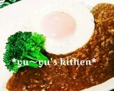 野菜たっぷりサバ缶カレー♡海苔で朝カレー作り方11写真