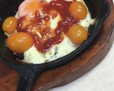 ミニトマトが美味しいスペシャルな目玉焼き作り方14写真