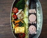 キャラ弁☆魚肉ソーセージタコさん作り方2写真