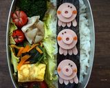 キャラ弁☆魚肉ソーセージタコさん作り方3写真
