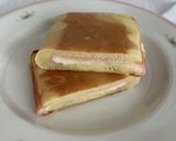 ハム&チーズのホットサンド作り方7写真