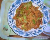 こてっちゃんのコク味噌焼きそば。作り方3写真