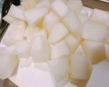冬瓜とかぼちゃのそぼろあんかけ煮作り方3写真