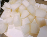 冬瓜とかぼちゃのそぼろあんかけ煮作り方3写真