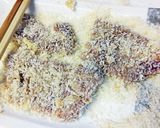 我が家の丼 豚レバーカツ丼。作り方5写真