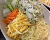濃厚胡麻ダレのハーブ香る冷麺作り方8写真