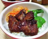 我が家の丼 豚レバーカツ丼。作り方10写真
