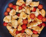 鶏むね肉のフレッシュトマト作り方7写真