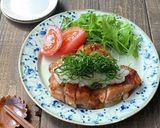 おろしそポン酢のチキンソテー作り方7写真