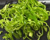 ピーマンの梅和え作り方1写真