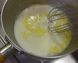 飲むプリン！ホットミルクセーキ（玉子酒）作り方3写真