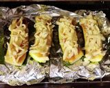 ズッキーニの味噌マヨチーズ焼き作り方4写真