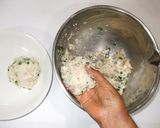 豆腐ハンバーグ♪簡単胃腸の元気に漢方薬膳作り方4写真