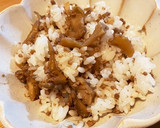ご飯がすすむ舞茸とそぼろの生姜ごはん作り方7写真