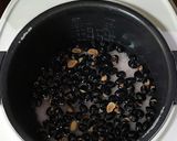炒り黒豆で簡単☆黒豆ごはん作り方2写真