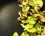 ヘルシー時短ゴーヤと舞茸の卵炒め作り方3写真