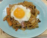 白だしの効いた焼きそば作り方9写真