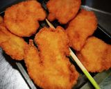 何かヘルシー？鶏カツ丼❨(@≧↺≦@)❩作り方2写真