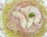 ゼンブヌードル!桃の冷たいスパゲティー作り方16写真