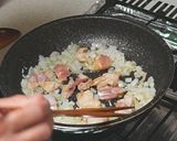 めんつゆとカレー粉でトマトカレーうどん作り方3写真
