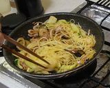 さわやかな辛みハラペーニョと夏野菜パスタ作り方5写真