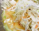 米粉のお好み焼き●キャベツパック活用豚玉作り方1写真