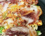 米粉のお好み焼き●キャベツパック活用豚玉作り方4写真