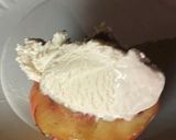 [キャンプ] 焼き桃！簡単デザート作り方3写真
