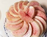 桃のヨーグルトクリームケーキ♪18cm作り方14写真