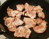 豚肩ロースにんにくソテーおろしポン酢のせ作り方3写真