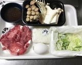 我が家の丼　簡単キノコのすき焼き風丼作り方1写真